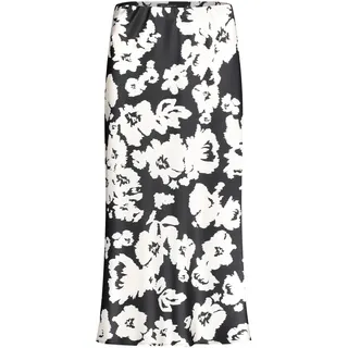 Betty Barclay Maxirock Damen Floral Schwarz/Weiß 36