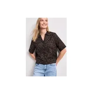 STREET ONE Hemdbluse Braun 34