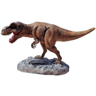 Casa Padrino Luxus Deko Skulptur Dinosaurier T Rex 450 x H. 180 cm - Riesige Gartenskulptur - Lebensgroße Skulptur - XXL Deko Skulptur - XXL Deko Figur - XXL Tierfigur - Luxus Deko Tierfigur