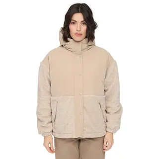 Mazine Fabric Blocking Jacket Braun XL
