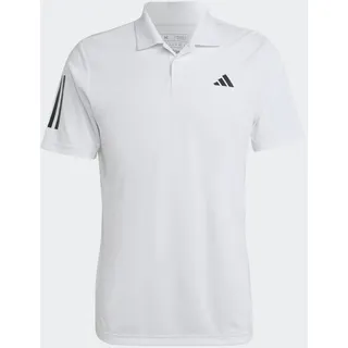 Adidas Club 3-Streifen Tennis Poloshirt White S