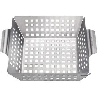 Westmark Grillkorb 26,5 x 21,5 cm Edelstahl silber