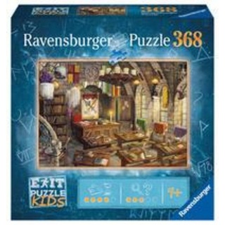 Ravensburger Puzzle Ravensburger EXIT Puzzle Kids - In der Zauberschule - 368 Teile..., Puzzleteile