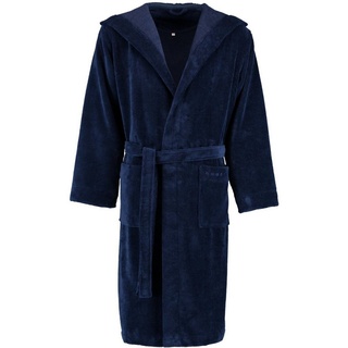 Bugatti Bademäntel Herren Kapuze Roberto marine blau - 493 M Schwarz
