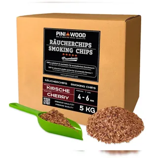PINI Räucherchips 5 kg Kirsche 4-6 mm