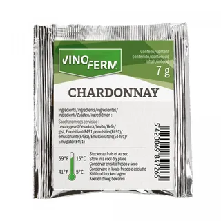Brouwland Ich-Zapfe Trockenhefe Wein Vinoferm Chardonnay 7 g
