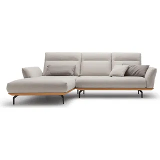creation by rolf benz Eckcouch Chenille 2-Sitzer Grau