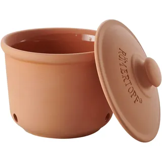 ROMERTOPF Römertopf Vorratstopf Medi aus natürlicher Keramik Aufbewahrungsbehälter Ø 16cm, Höhe 17cm