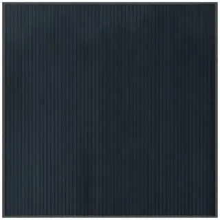 vidaXL Bambusteppich Küchenläufer 100 x 100 cm Grau