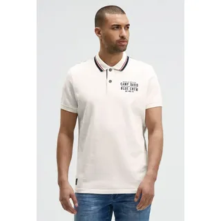 CAMP DAVID Poloshirt aus Baumwolle weiß S (48)