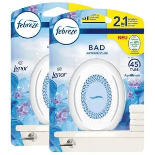 Febreze Raumduft Febreze Bad Lufterfrischer Aprilfrisch - Raumduft (2er Pack)