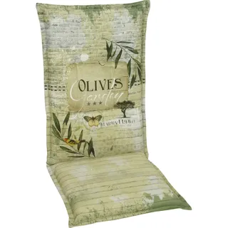GO-DE Olives Auflage 50 x 7 cm grün