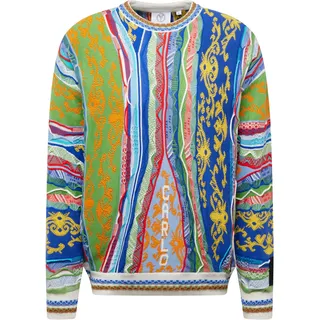 Carlo Colucci Pullover di Cicco mischfarben / weiß L