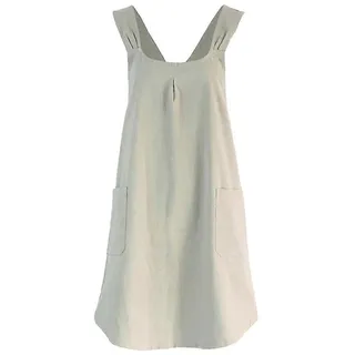 Einfache Kochschürze, Fleckenabweisende Schürze, Ärmellose Servierschürze, Haushaltsschürze Für Zuhause Und Restaurant (khaki)-72x27cm-khaki