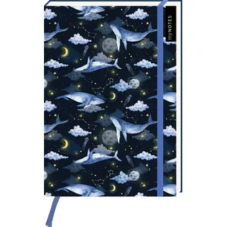 arsEdition Notizbuch Cosmic Whale A5 gepunktet
