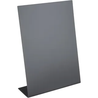 L-Aufsteller Kreidetafel, schwarz Hochformat | A4, PP