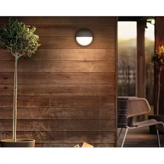 Philips Außenwandleuchte Aluminium 22,0 cm 600 lm anthrazit