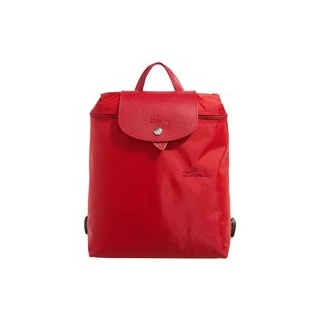Longchamp Rucksack - Le Pliage Green Backpack M - Gr. unisize - in Rot - für Damen
