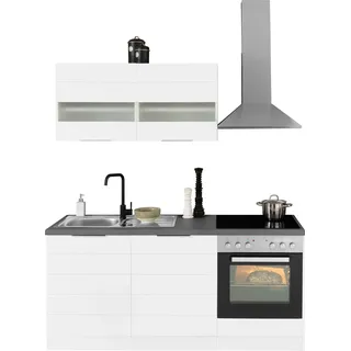kochstation Küchenzeile KS-Luhe 180 cm weiß