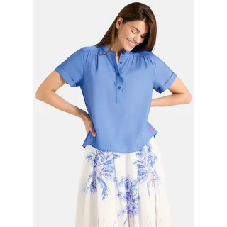 Lieblingsstück Klassische Bluse AlaisL mit Viskose-Anteil blau XXXL (46)