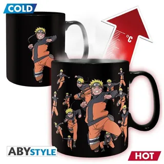ABYstyle Tasse NARUTO SHIPPUDEN - Heat Change Tasse - King size - Multicloning