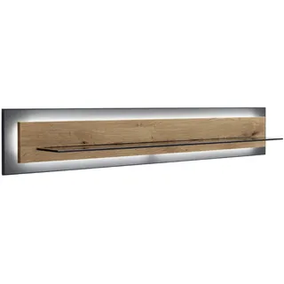 MCA Furniture MCA Wandboard Assini Holz Braun Wildeiche