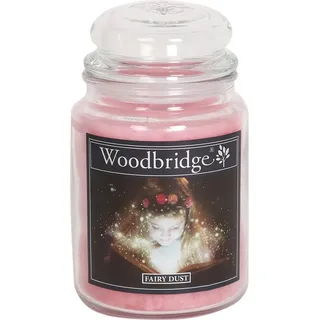 Woodbridge Duftkerze "Fairy Dust" in Rosa - 565 g