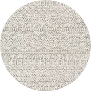 Ayyildiz HELIX Kurzflorteppich 200 x 200 cm Creme