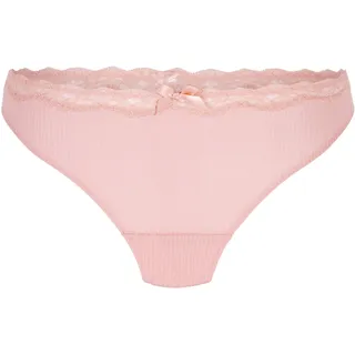 HUNKEMÖLLER String Lola - Silver pink - L - L