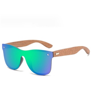 Juoungle Sonnenbrille Retro Sonnenbrille Schutz Quadrat Shades für Herren und Damen grün
