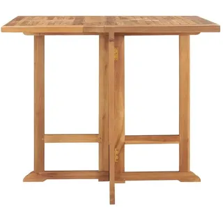 vidaXL Garten-Esstisch 90 x 90 x 75 cm Braun