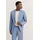 Mix Match Herren Gr 25 blau 320 hellblau 75 Wolle 22 Polyester 3 Elasthan unifarben normal Manschette Sakkos Modern Fit