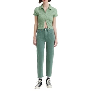 Levi's Damen 501® Crop Jeans,Misty Silver Pine,29W / 26L
