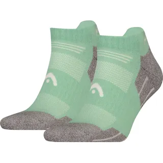 Head HIKING ALL CLIMATES Sneakersocken 2er Pack Grün 43-46