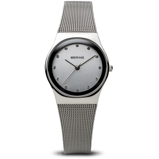 BERING Damen Uhr Quarz Movement - Classic Collection mit Edelstahl und Saphirglas 12927-XXX Armbandsuhren - Wasserdicht: 3 ATM, Silber