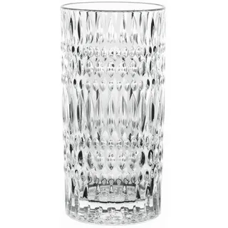 Nachtmann Vase Ethno, Klar, Glas, rund, 16.5x30.5x16.5 cm, ISO 9001, auch für frische Blumen geeignet, Dekoration, Vasen, Glasvasen