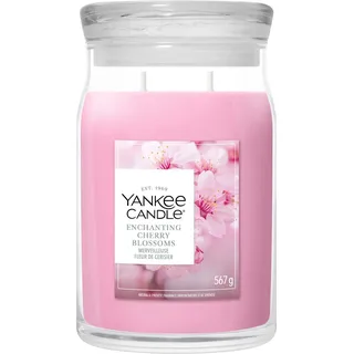 Yankee Candle Enchanting Cherry Blossom Duftkerze 567 g pink