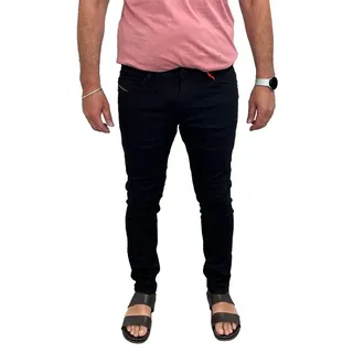 Diesel Slim-fit-Jeans Diesel Herren Jeans THOMMER-X - 0688H schwarz 5-Pocket-Style, mit Stretch-Anteil schwarz 30