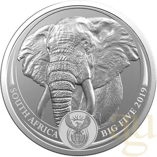 South African Mint 1 Unze Silbermünze Südafrika Big Five Leopard 2026