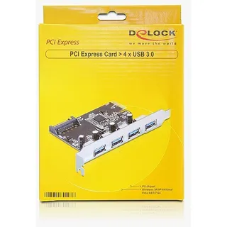DeLock PCI Express Card > 4 x USB 3.0