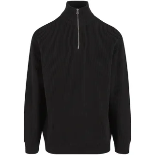 URBAN CLASSICS Rib Basic Troyer Schwarz S