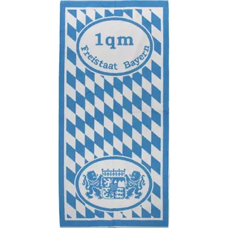 Casa Colori Freistaat Bayern Serie Frottier Handtuch Duschtuch 67x150 cm