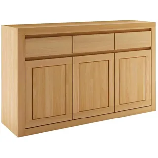 Xlmoebel Kommode Handgefertigtes Massivholz-Sideboard im modernen Design (Kommode, 1 St., Kommode), Hergestellt in Europa gelb