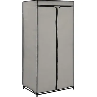vidaXL Kleiderschrank 75 x 160 x 50 cm Grau