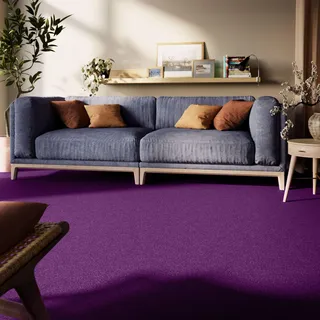 Teppichboden Cambridge Young in lila, GUT Siegel Zertifiziert, Größe: 300x250 cm