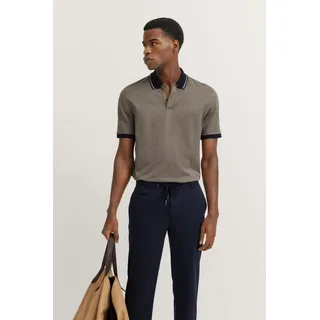bugatti Poloshirt aus Baumwolle braun L