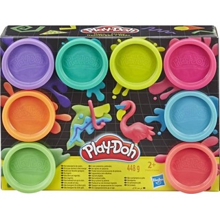 Play Doh 8er Pack Neon Knete