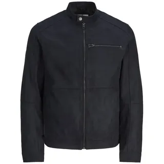 Jack & Jones Kunstlederjacke in Jet Black | Gr.: XS