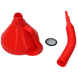 IWH Trichter 160 mm mit flexiblem Auslaufrohr orange