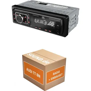 JUST SOUND best choice for caraudio Autoradio Einbaupaket JBL Celebrity 150 für Audi TT 8N Concert Bose Bluetooth USB